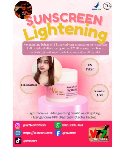 Vlleoul Sun Cream Lightening