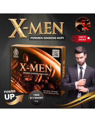 X-men Permen Coffe Ginseng Box